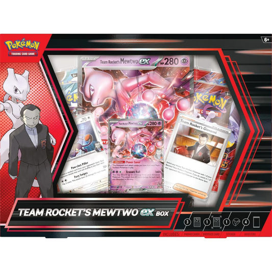 Pokemon: Team Rocket's Mewtwo ex Box - Collector Store LLC