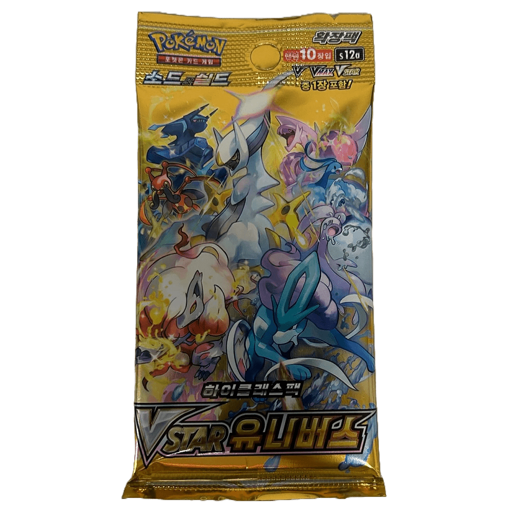 korean vstar universe booster box Pokmon Vstar Universe Korean Booster Pack