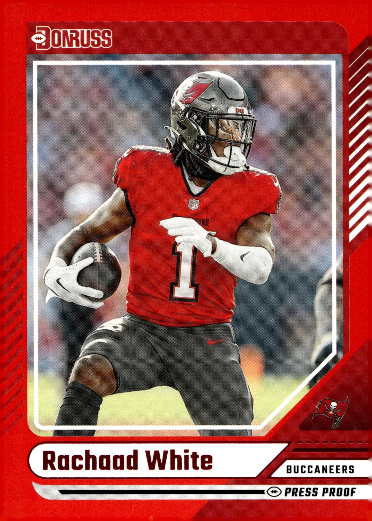 Rachaad White 2024 Panini Donruss Press Proof Red #267 - Collector Store LLC