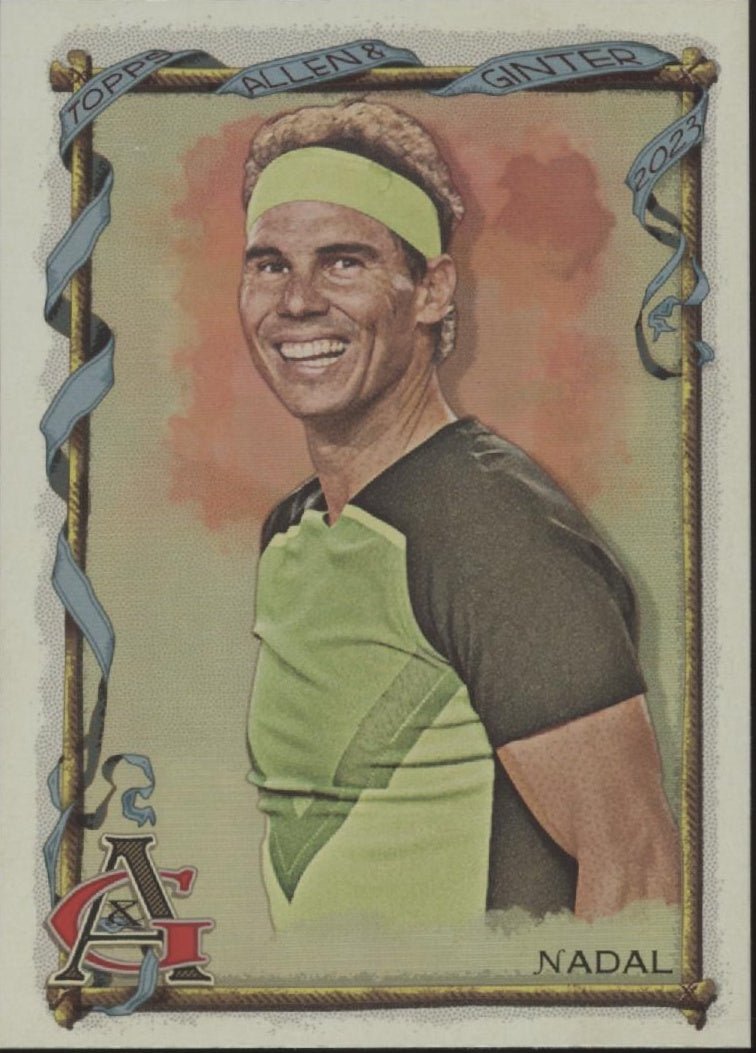 Rafael Nadal 2023 Topps Allen & Ginter Holo #249 - Collector Store LLC