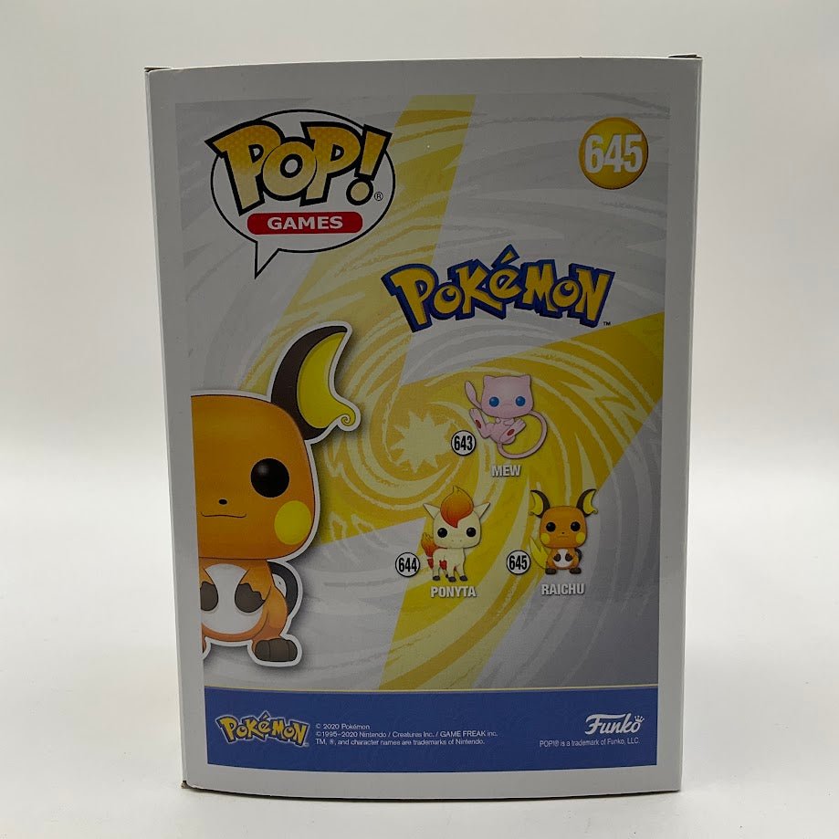 Raichu Funko Pop! Pokemon #645 - Collector Store LLC