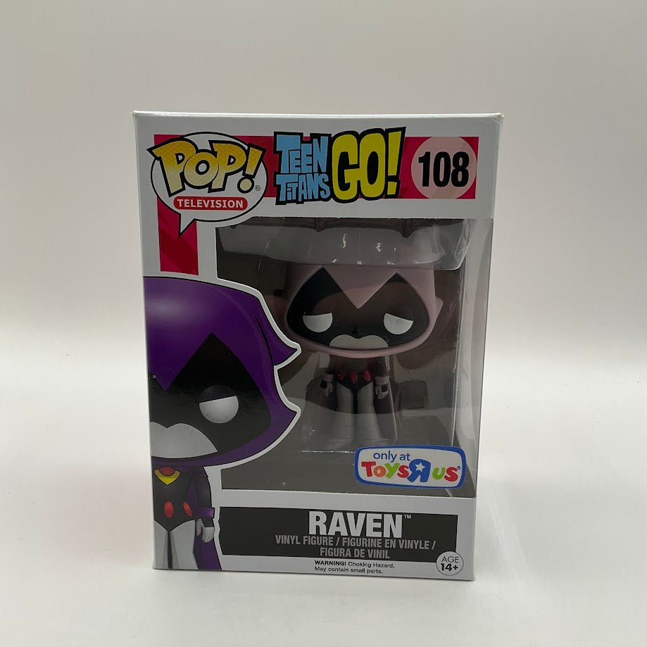 Raven (Grey) Funko Pop! Teen Titans Go! 108 Toys R Us - Collector Store LLC
