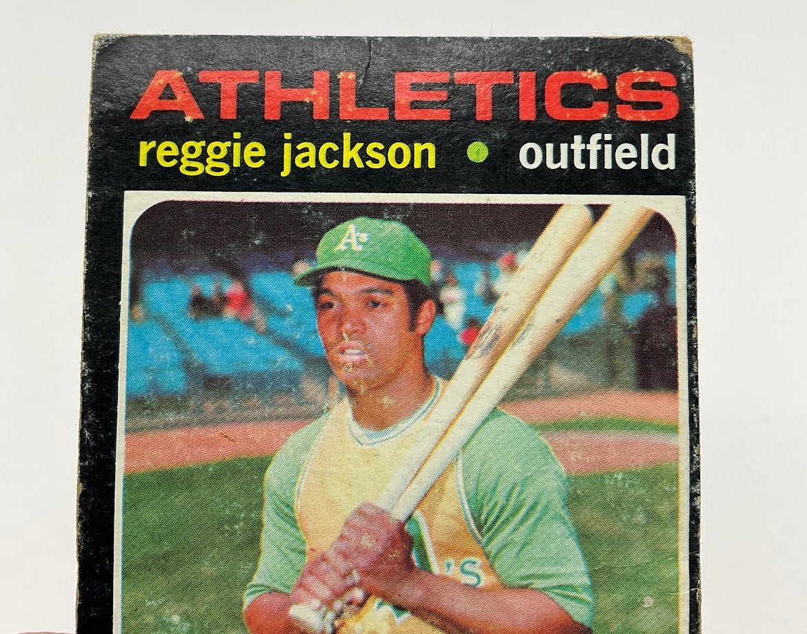 Reggie Jackson 1971 Topps #20 Oakland Athletics PR #1 - Collector Store LLC