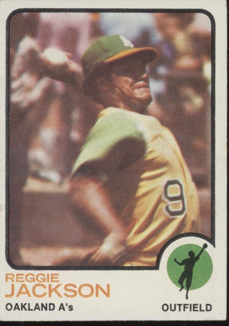 Reggie Jackson 1973 Topps 255 Oakland Athletics VG - EX - Collector Store LLC
