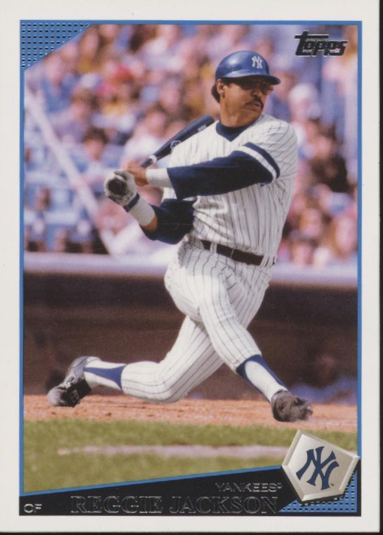 Reggie Jackson 2009 Topps SP Legend Variation #515 - Collector Store LLC