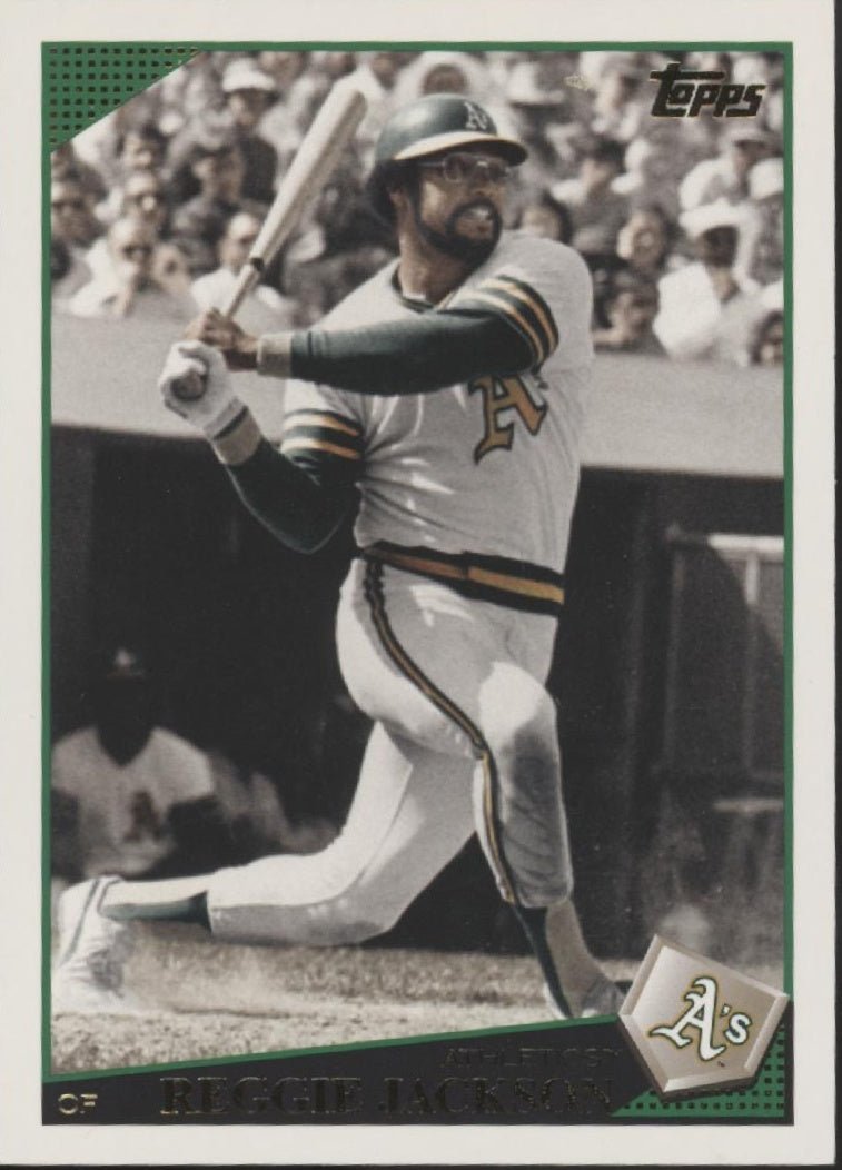 Reggie Jackson 2009 Topps Updates & Highlights SP Legend Variation #UH253 - Collector Store LLC