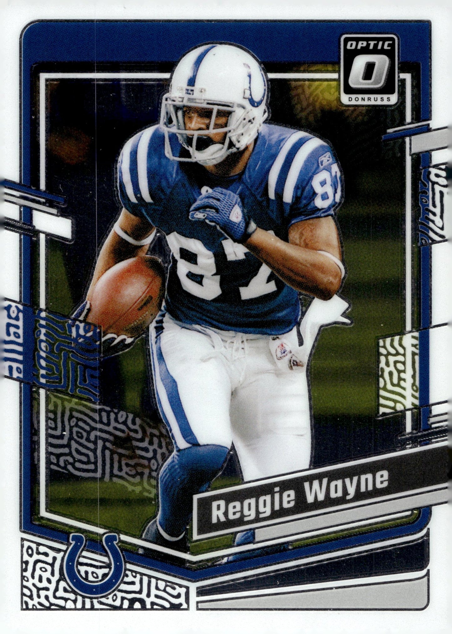 Reggie Wayne 2023 Panini Donruss Optic #80 - Collector Store LLC