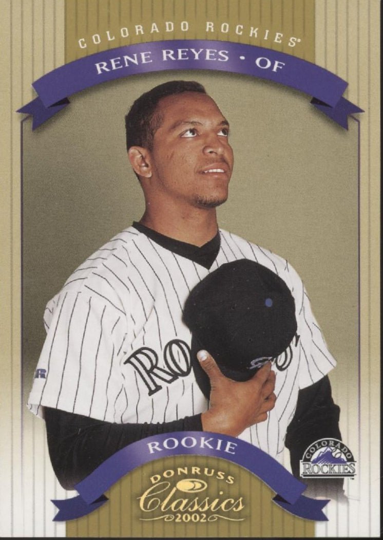 Rene Reyes 2002 Donruss Classics RC 1136/1500 221 - Collector Store LLC