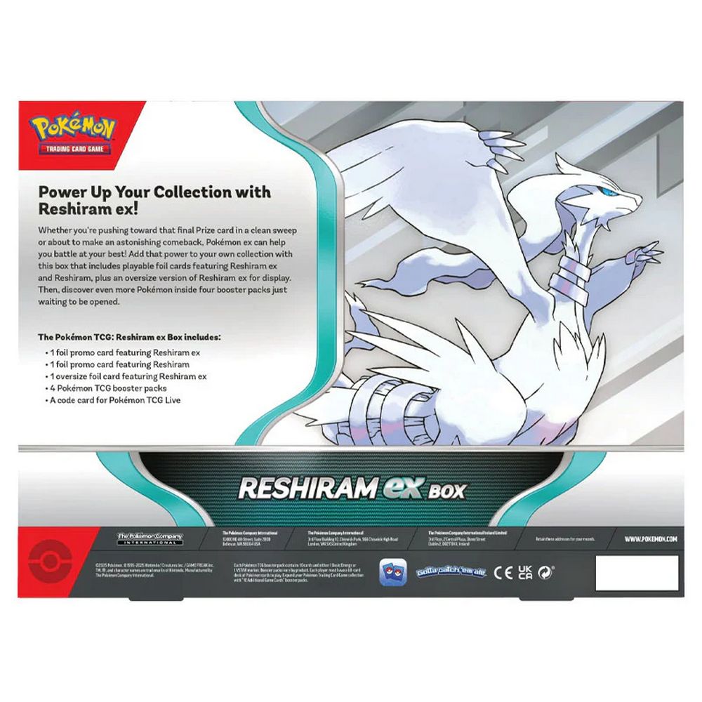 Pokemon: Reshiram ex Box