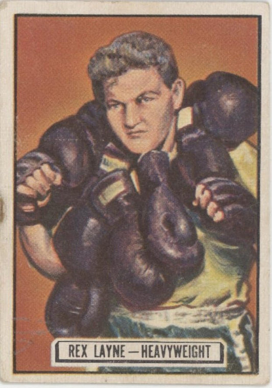 Rex Layne 1951 Topps Ringside #58 VG #2 - Collector Store LLC