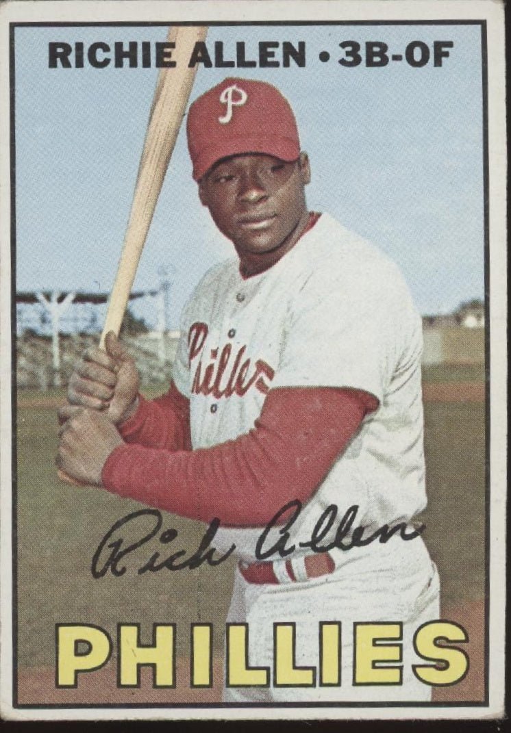 Richie Allen 1967 Topps #450 Philadelphia Phillies VG - EX - Collector Store LLC
