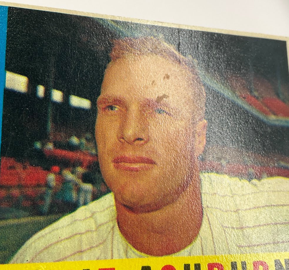 Richie Ashburn 1960 Topps 305 Chicago Cubs VG - Collector Store LLC