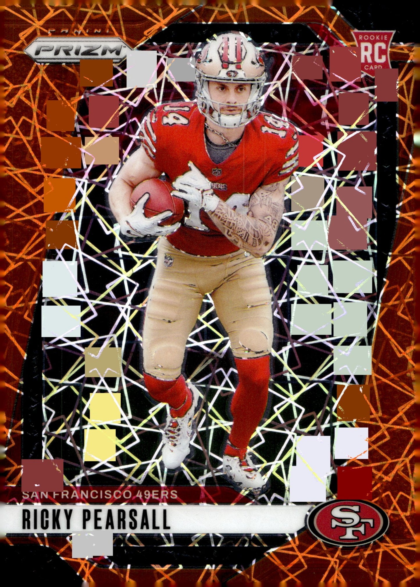 Ricky Pearsall 2024 Panini Prizm Orange Lazer Prizm RC #383 #2 - Collector Store LLC