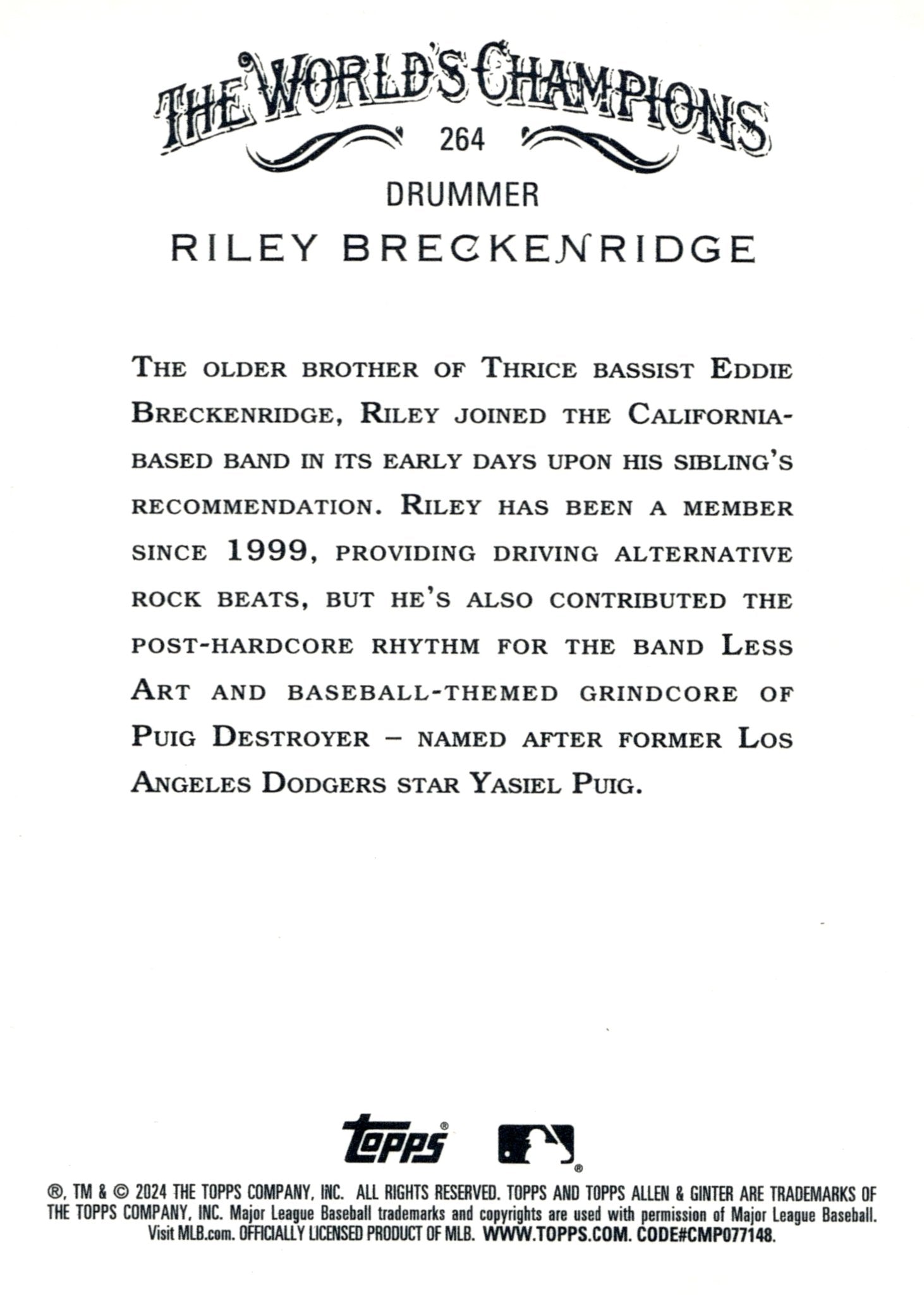 Riley Breckenridge 2024 Topps Allen & Ginter Holo #264 - Collector Store LLC