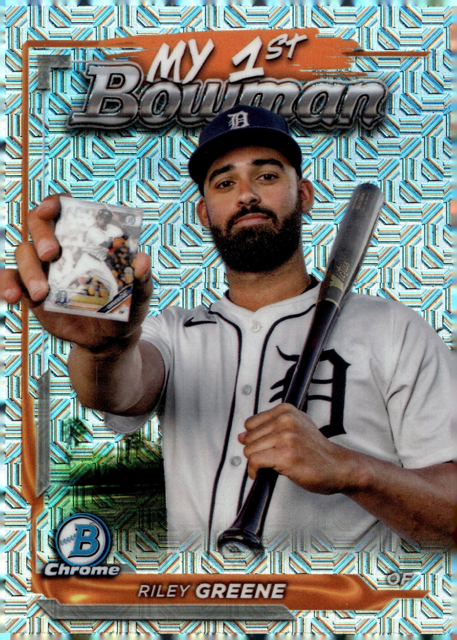 Riley Greene 2024 Bowman Chrome My 1st Bowman Mojo Refractor #M1B - 20 #1 - Collector Store LLC