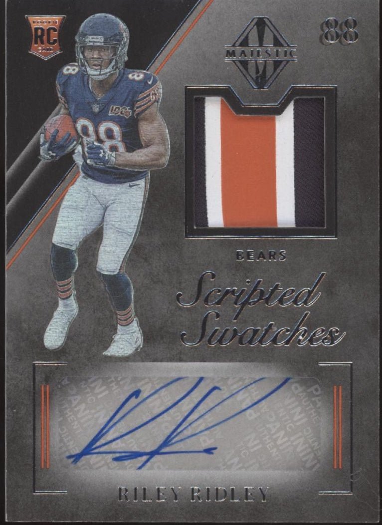 Riley Ridley 2019 Panini Majestic Scripted Swatches RC Auto 127/199 #136 - Collector Store LLC