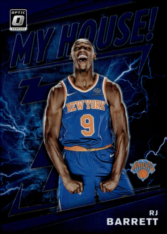 RJ Barrett 2019 - 20 Panini Donruss Optic My House! Prizm #17 - Collector Store LLC
