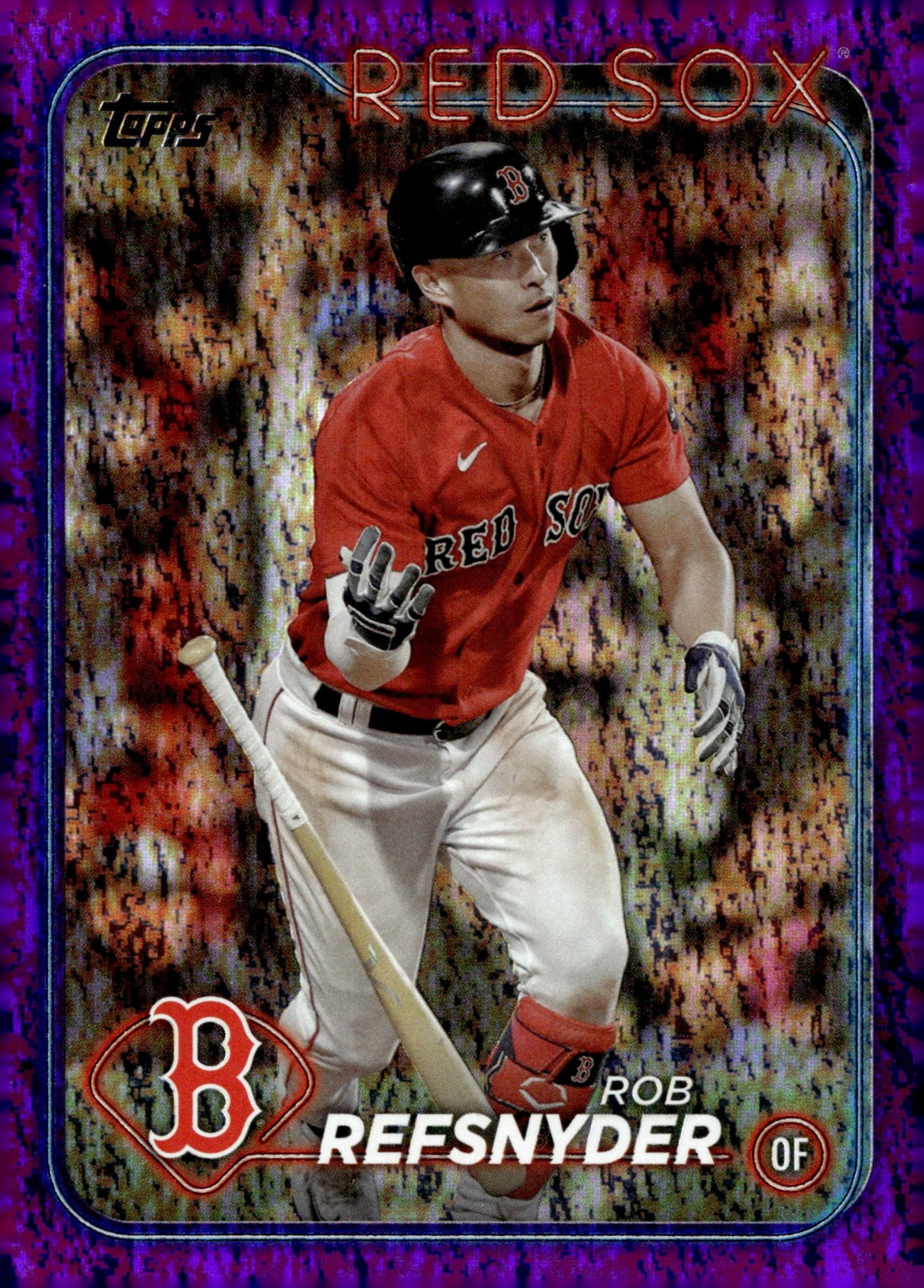 Rob Refsnyder 2024 Topps Series 2 Purple Foil 637/799 #415 - Collector Store LLC