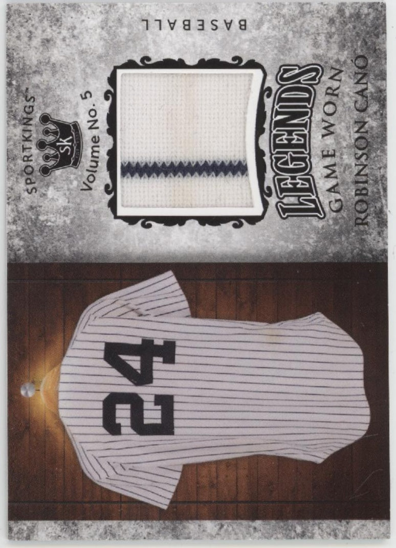 Robinson Cano 2023 Sport Kings Volume #5 Legends Swatch #LSM - 77 - Collector Store LLC