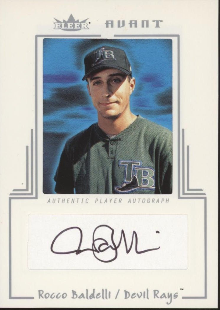 Rocco Baldelli 2003 Fleer Avant Auto 07/75 - Collector Store LLC