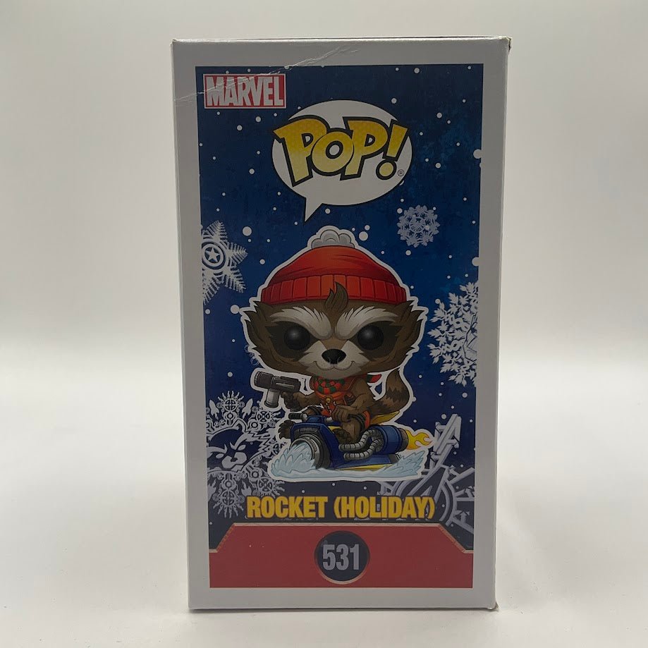 Rocket (Holiday) Funko Pop! Marvel #531 - Collector Store LLC