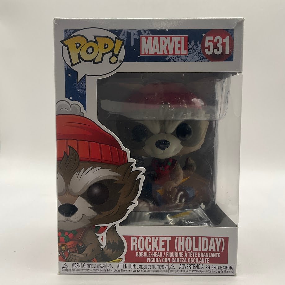 Rocket (Holiday) Funko Pop! Marvel #531 - Collector Store LLC