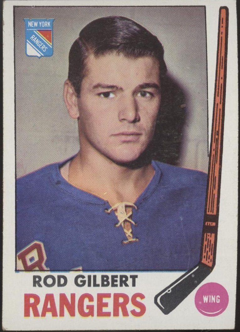 Rod Gilbert 1969 - 70 Topps #37 New York Rangers EX - Collector Store LLC