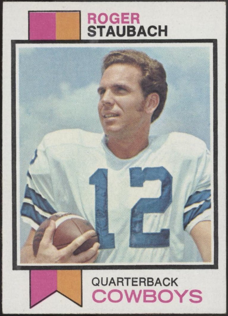 Roger 1973 Staubach Topps #475 Dallas Cowboys VG - EX #2 - Collector Store LLC