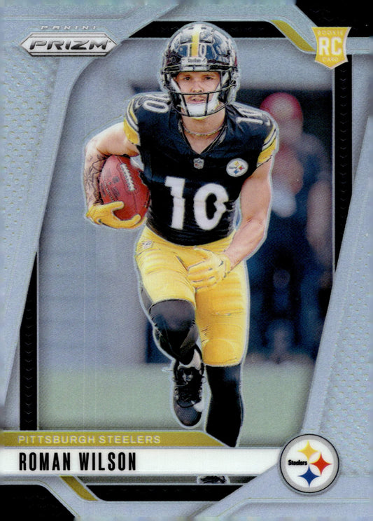 Roman Wilson 2024 Panini Prizm Silver Prizm RC #384 - Collector Store LLC