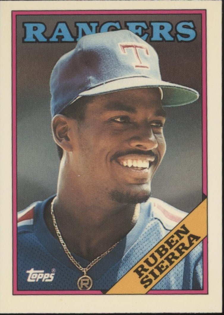 Ruben Sierra 1988 Topps Tiffany 771 - Collector Store LLC