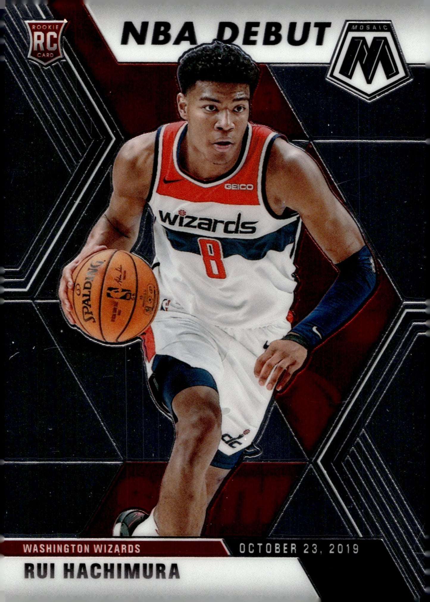 Rui Hachimura 2019 - 20 Panini Mosaic NBA Debut RC #275 #2 - Collector Store LLC