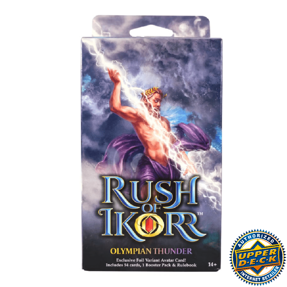 Rush of Ikorr TCG Olympian Thunder Starter Deck Rush of Ikorr TCG Olympian Thunder Starter Deck
