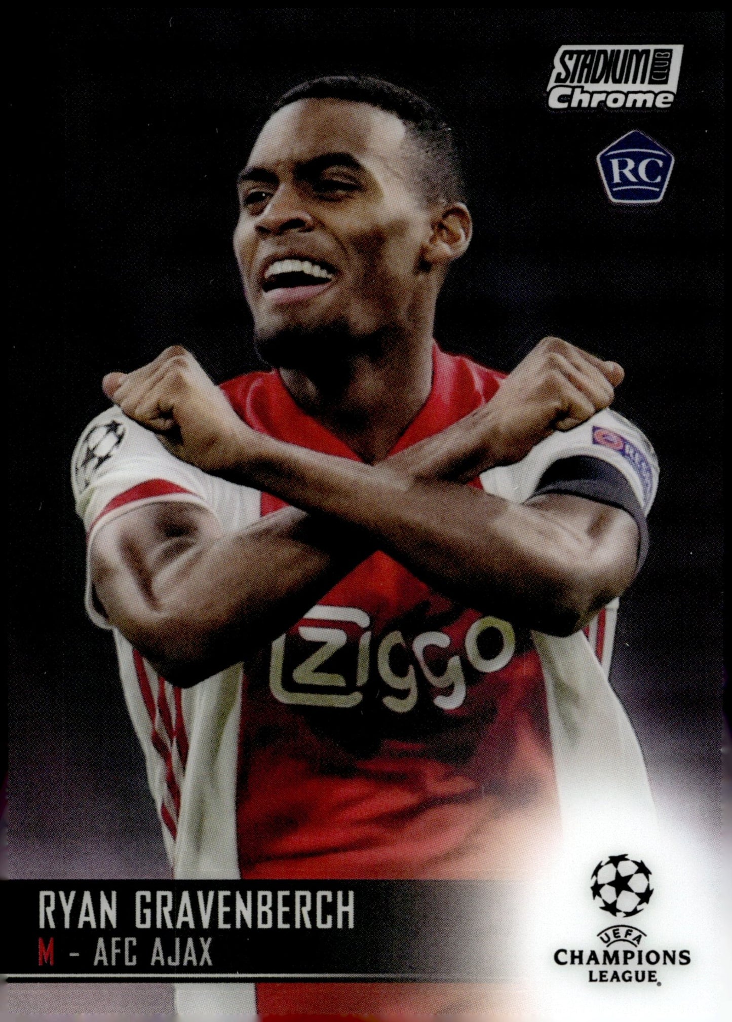 Ryan Gravenberch 2020 - 21 Topps Chrome UEFA Champions League RC #33 - Collector Store LLC