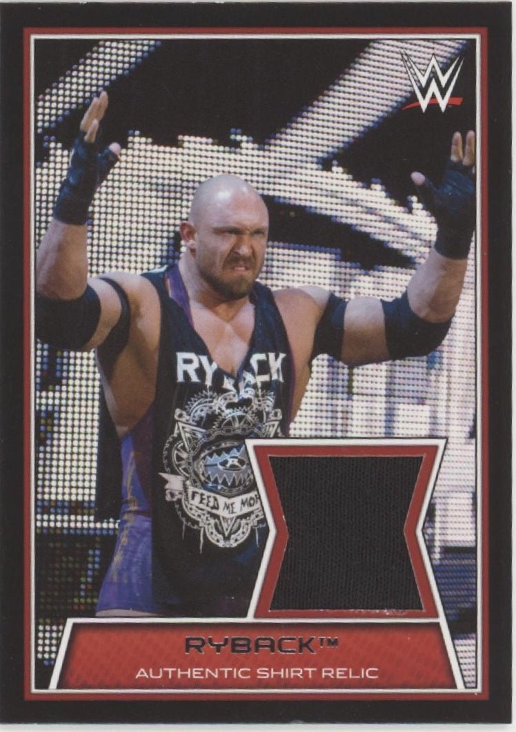 Ryback 2014 Topps WWE Shirt Swatch Card #1 - Collector Store LLC