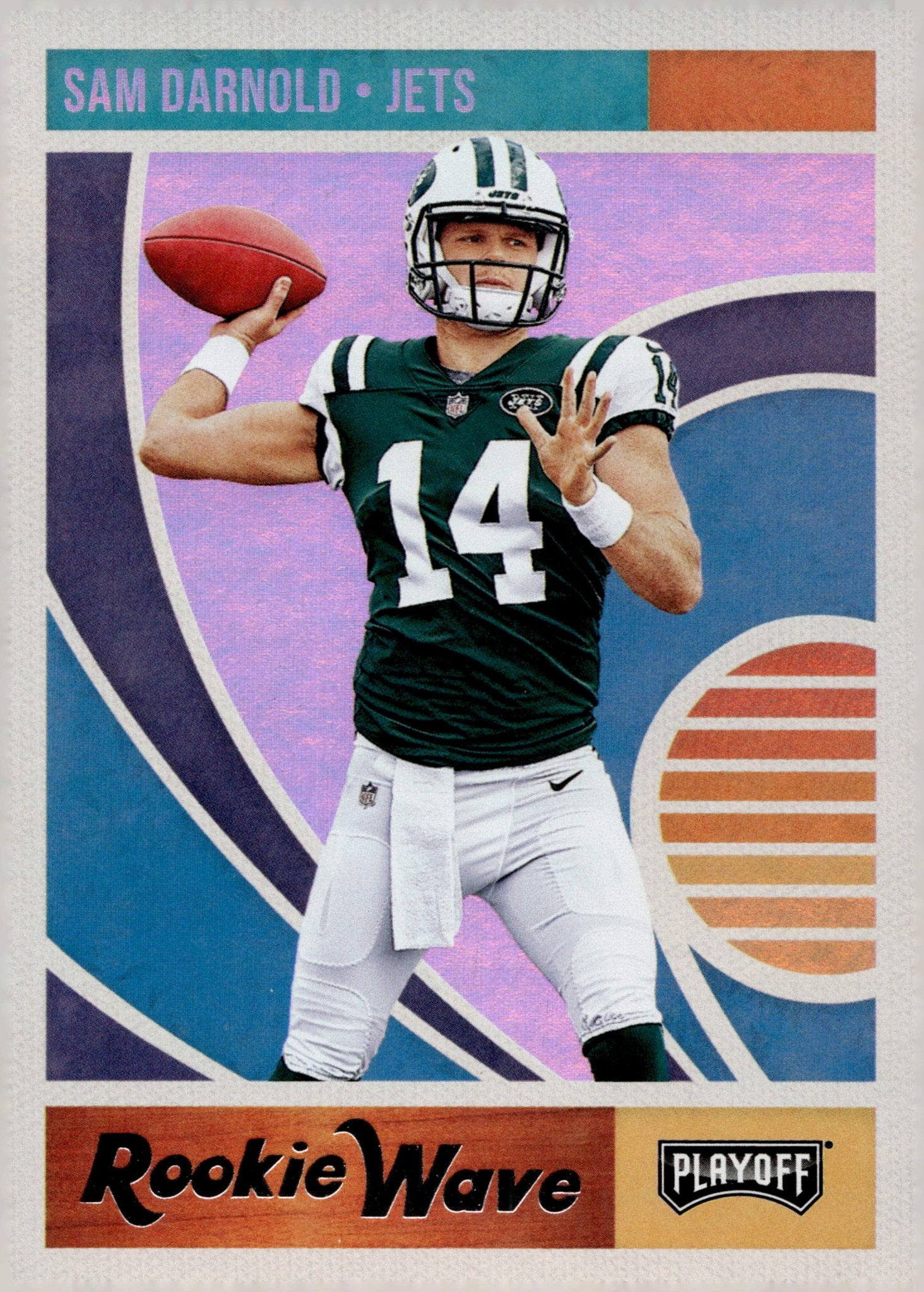 Sam Darnold 2018 Panini Playoff Rookie Wave RC #11 - Collector Store LLC