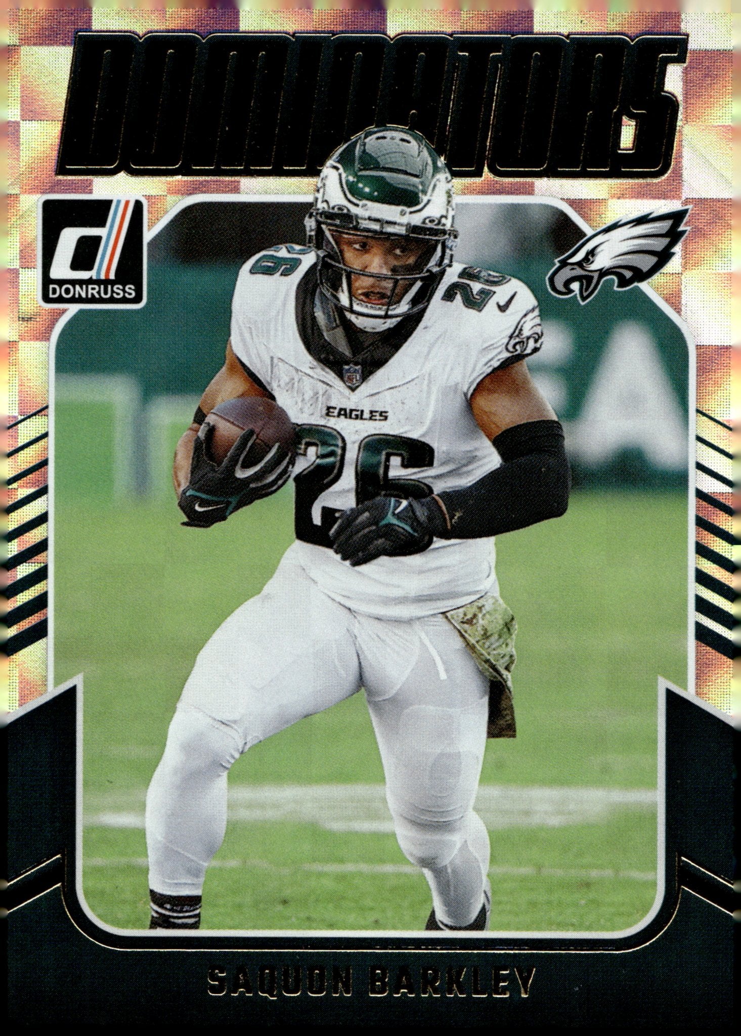 Saquon Barkley 2024 Panini Donruss Dominators #13 #1 - Collector Store LLC