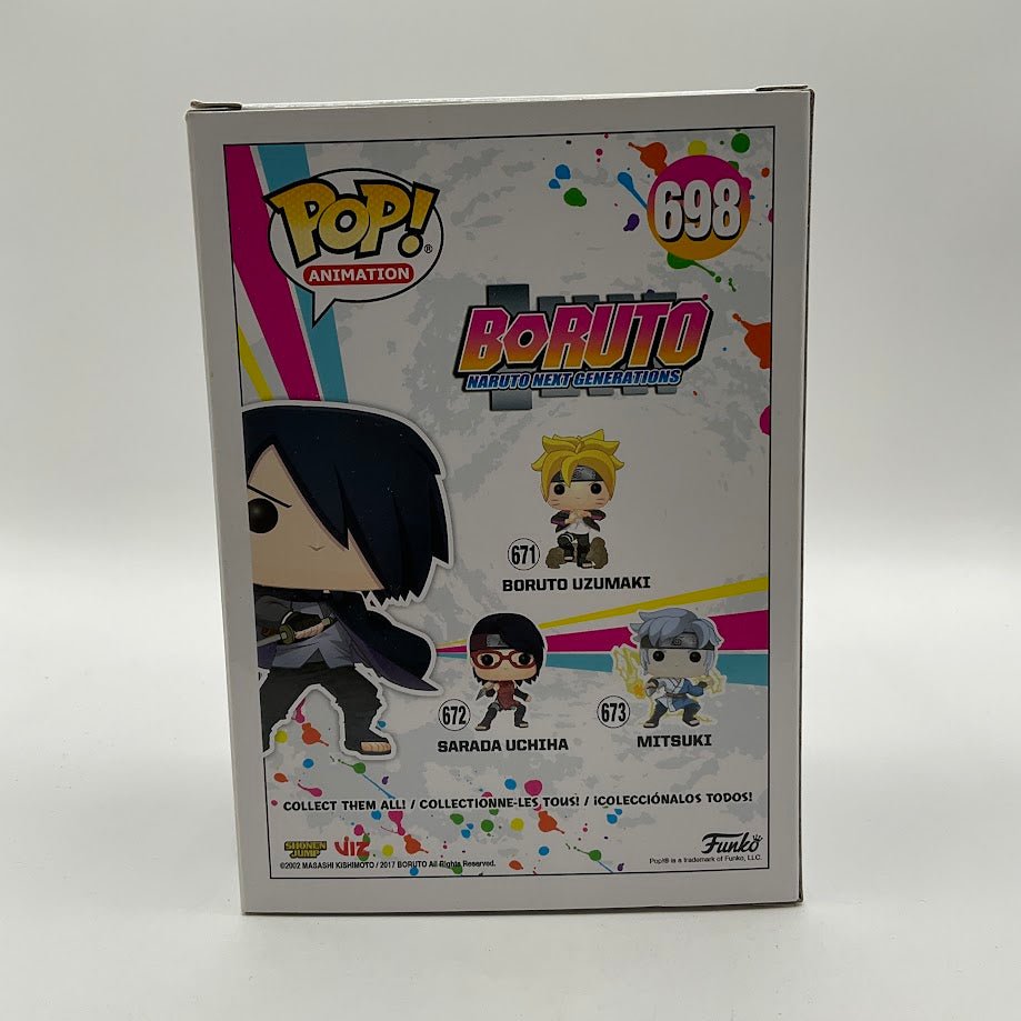 Sasuke Uchiha Funko Pop! Boruto Naruto Next Generation #698 Special Edition - Collector Store LLC