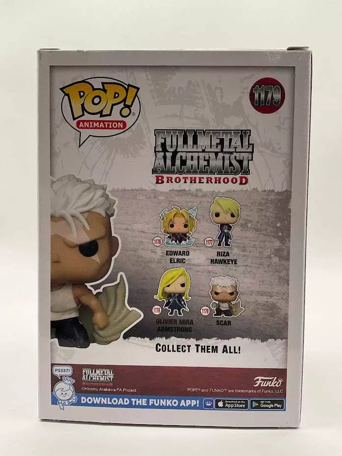 Scar Funko Pop! Fullmetal Alchemist Brotherhood #1179 - Collector Store LLC