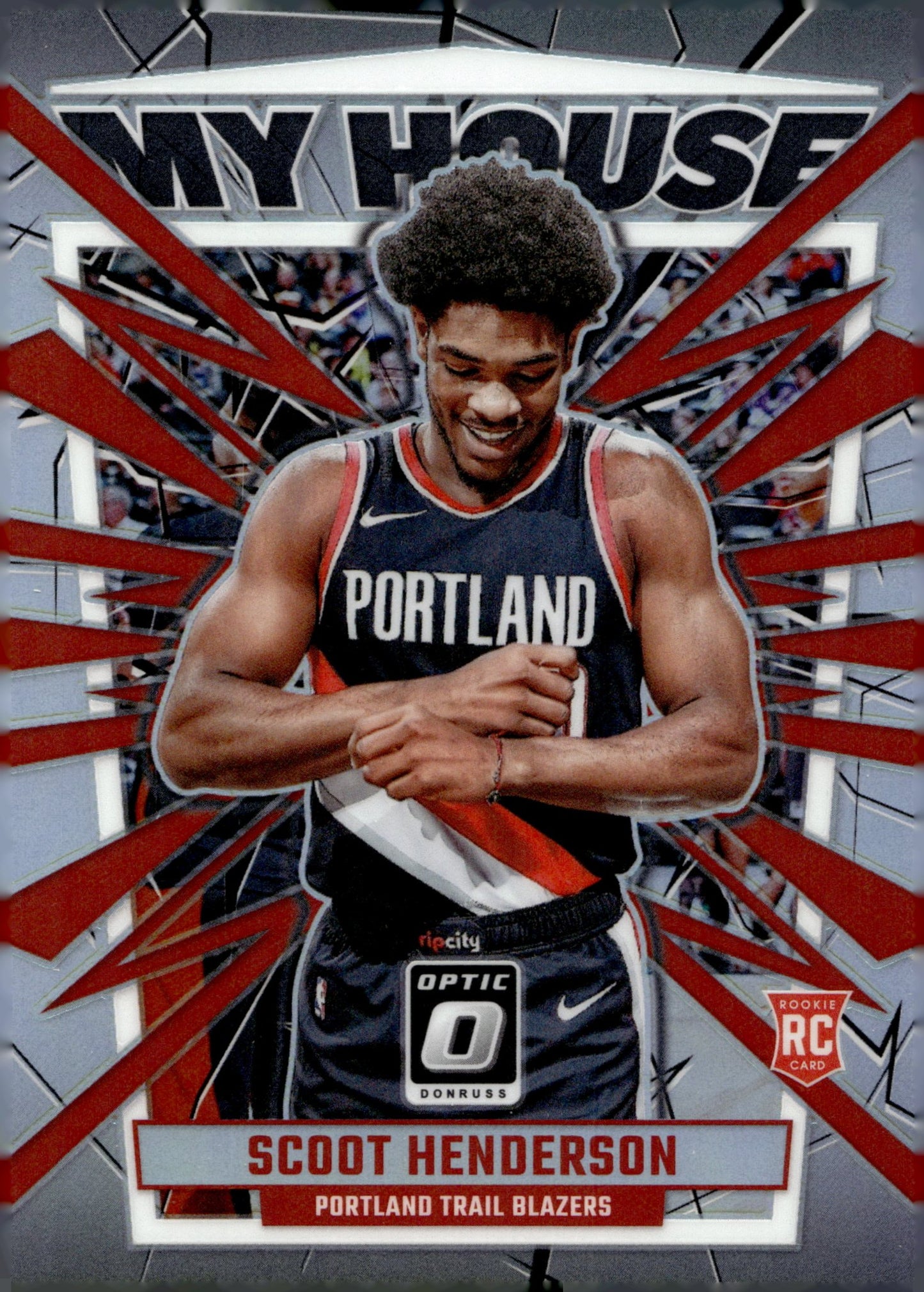 Scoot Henderson 2023 - 24 Panini Donruss Optic My House Prizm RC #20 - Collector Store LLC