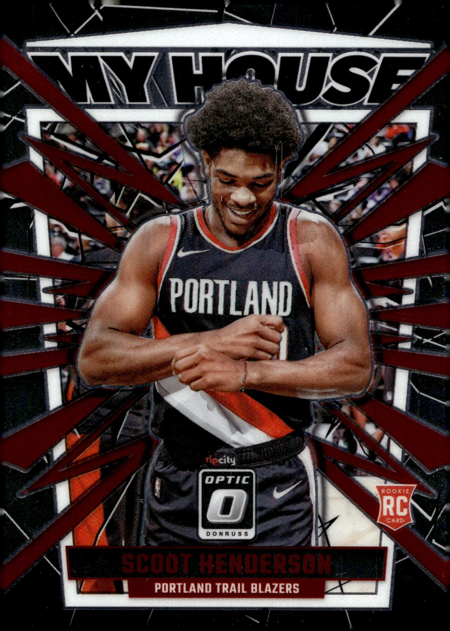 Scoot Henderson 2023 - 24 Panini Donruss Optic My House RC #20 - Collector Store LLC