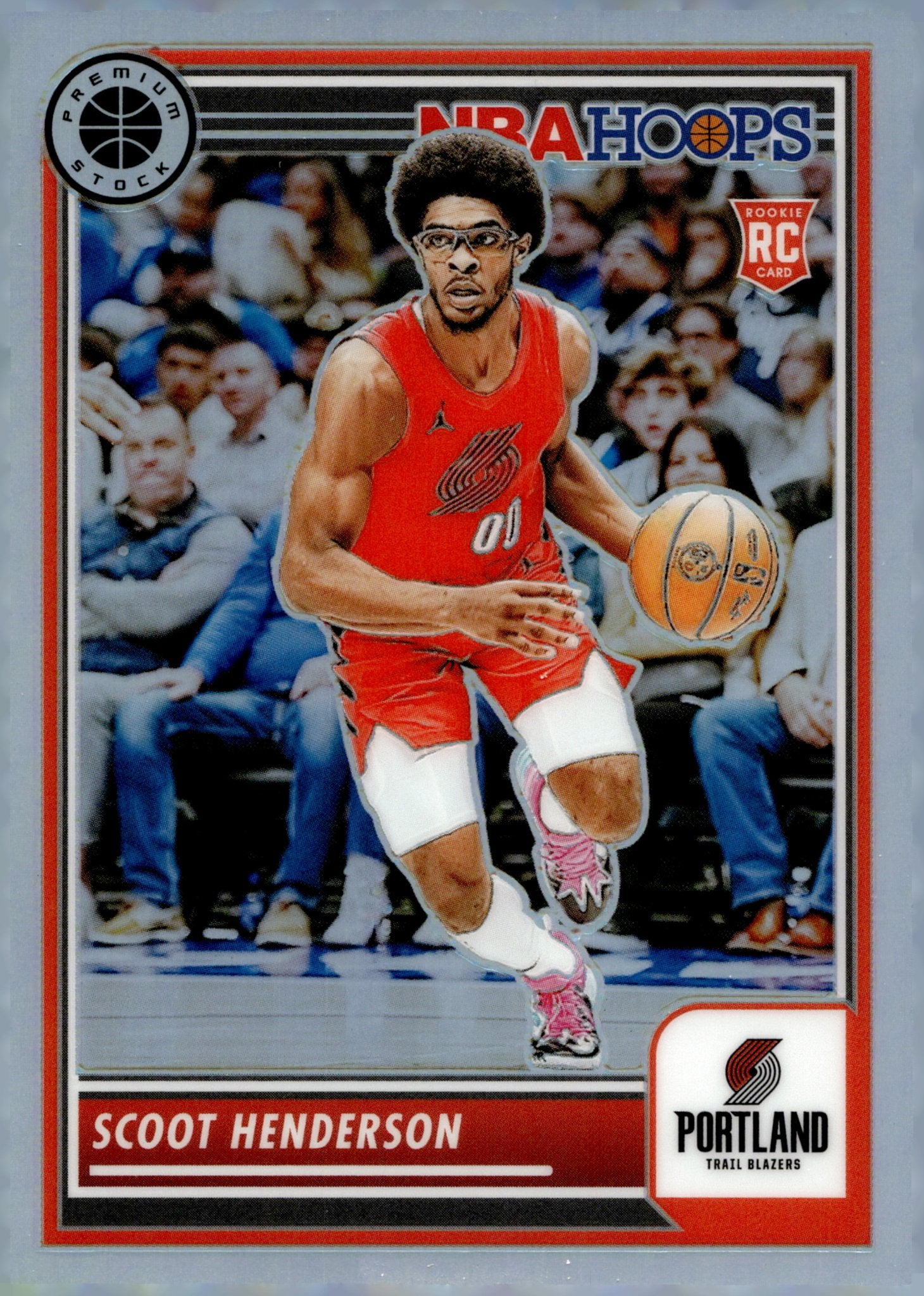 Scoot Henderson 2023 - 24 Panini Premium Stock Prizm RC #137 - Collector Store LLC