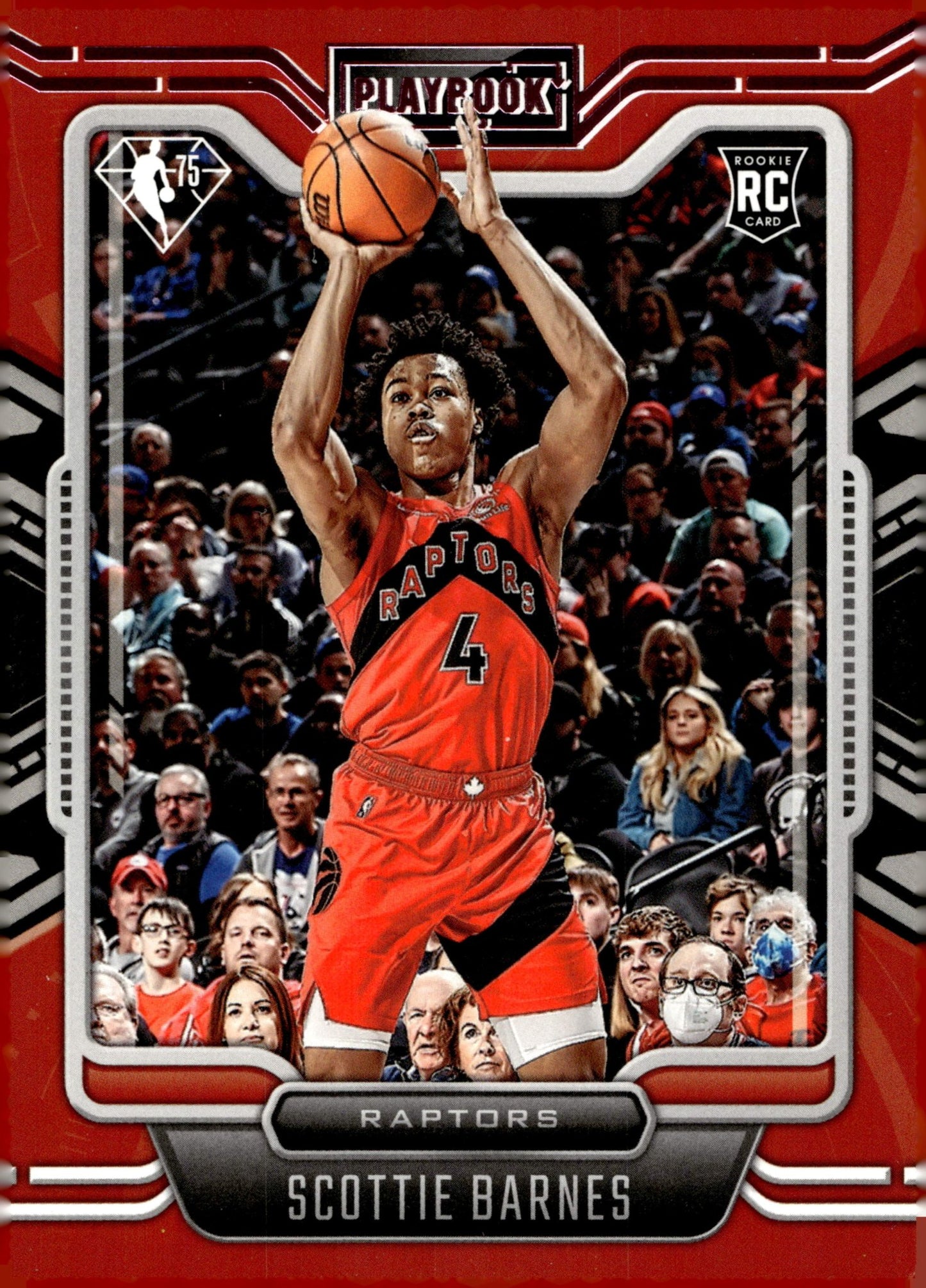 Scottie Barnes 2021 - 22 Panini Chronicles Playbook RC #284 - Collector Store LLC