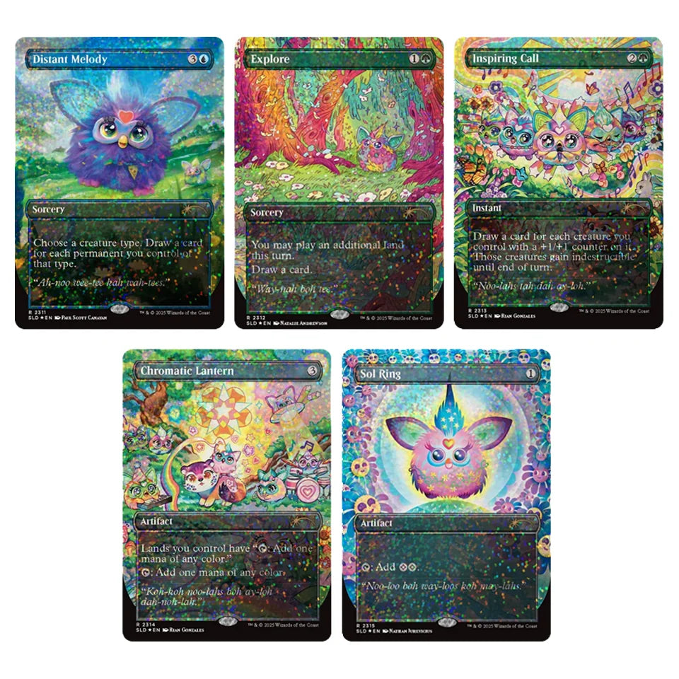 Magic the Gathering: Secret Lair x Furby - Doo-Ay Noo-Lah (Confetti Foil Edition)