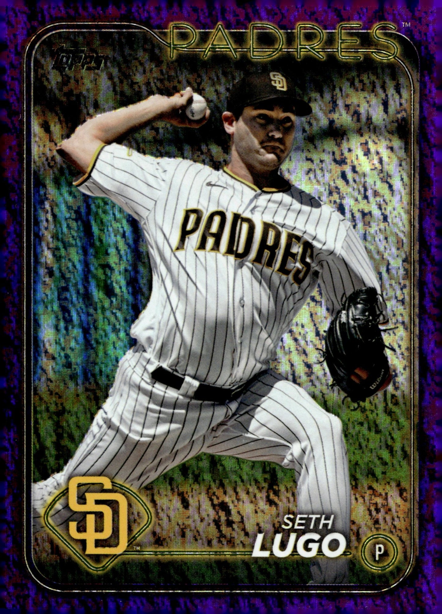 Seth Lugo 2024 Topps Series 1 Purple Foil 766/799 #291 - Collector Store LLC