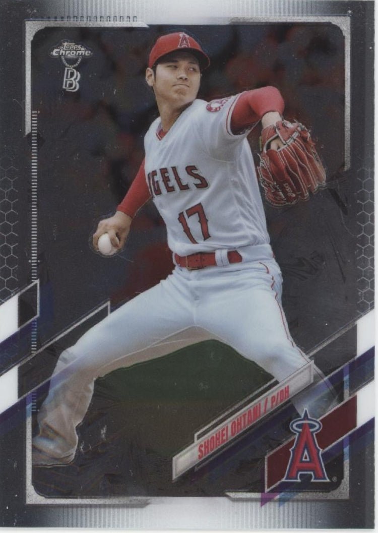 Shohei Ohtani 2021 Topps Chrome Ben Baller Edition 159 - Collector Store LLC