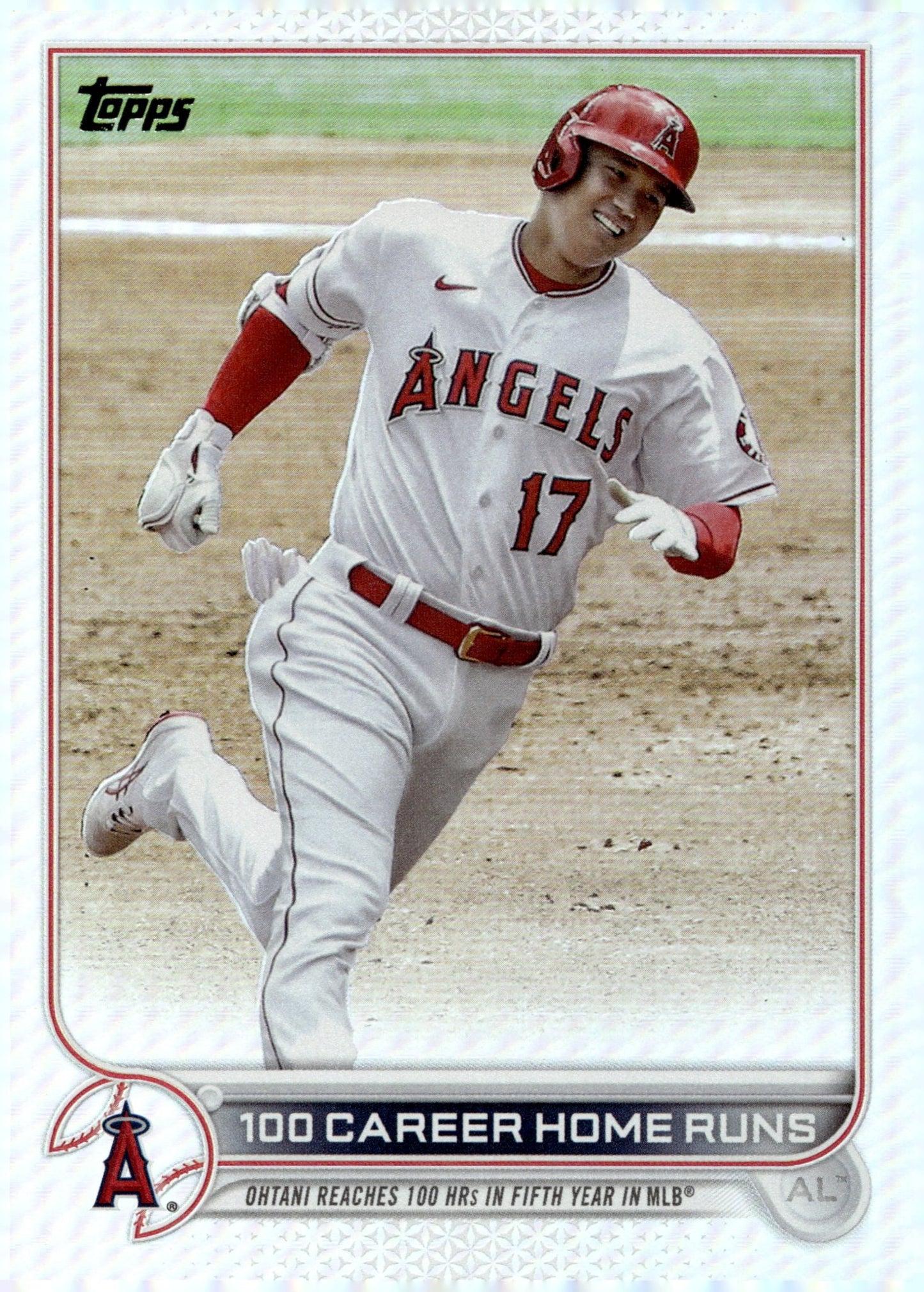 Shohei Ohtani 2022 Topps Update Series 100 Career Home Runs Foil #US92 - Collector Store LLC