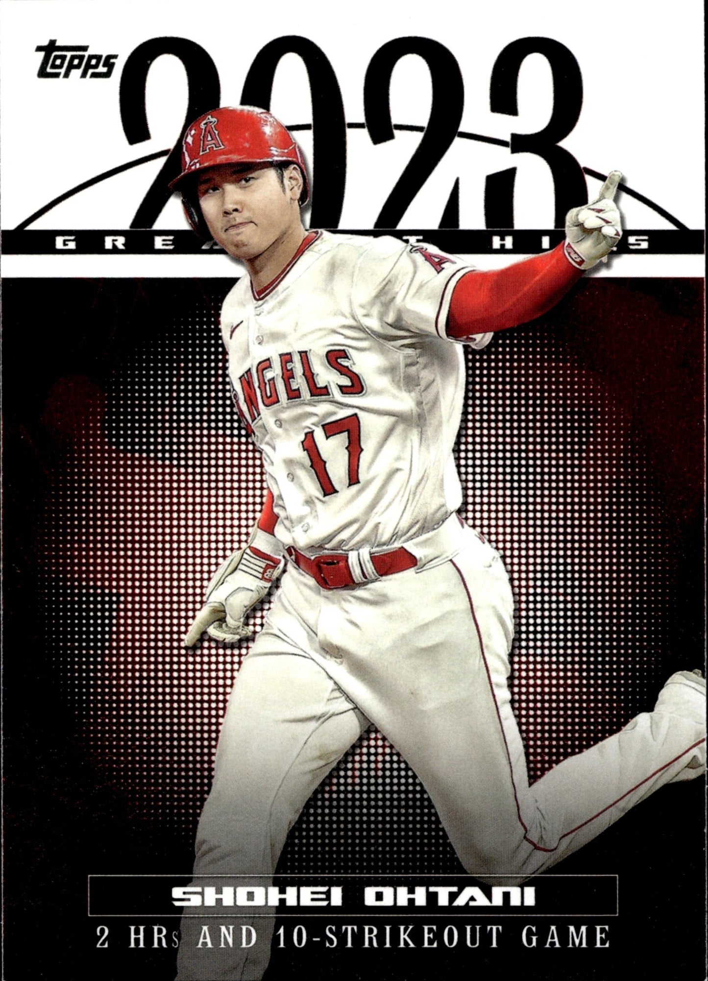 Shohei Ohtani 2024 Topps Series 1 '23 Greatest Hits #23GH - 13 - Collector Store LLC