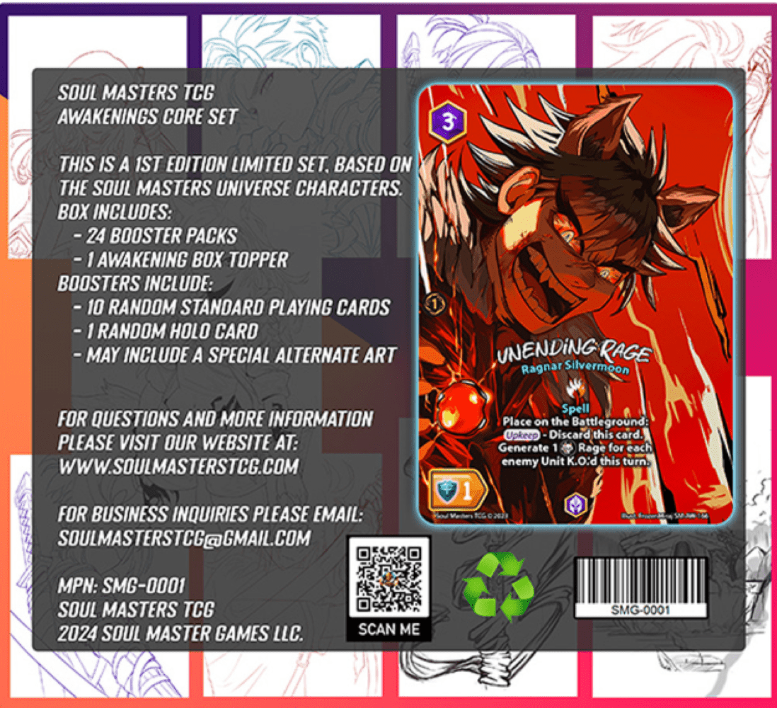 Soul Masters: Awakenings Core Set Booster Box (1st Edition) - Collector Store LLC