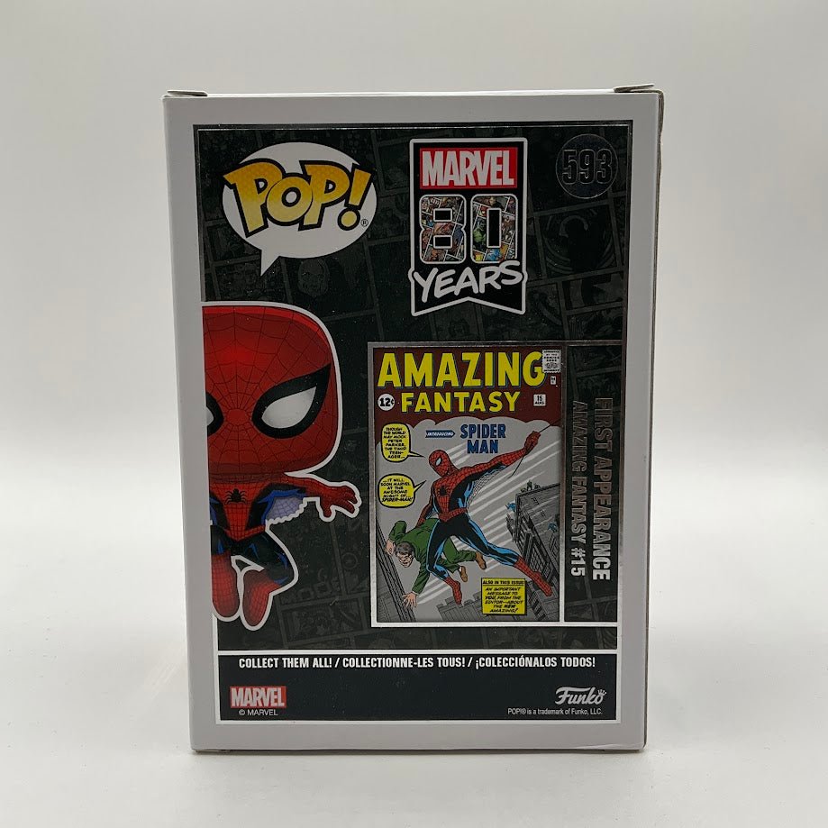 Spider - Man Funko Pop! Marvel 80 Years #593 - Collector Store LLC