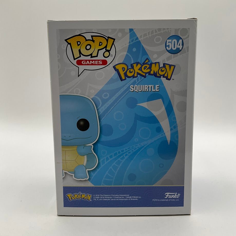 Squirtle Funko Pop! Pokemon #504 - Collector Store LLC